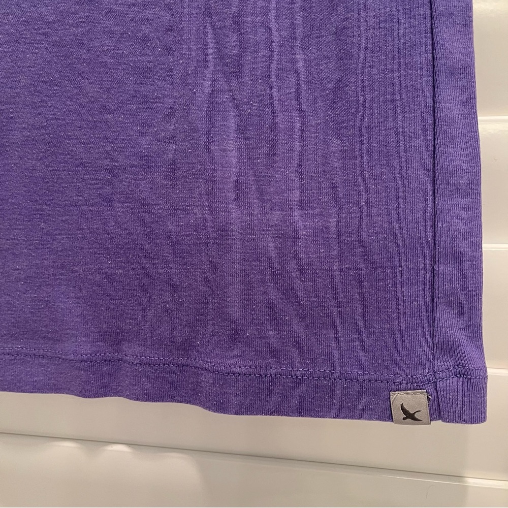 Eddie Bauer Purple Short Sleeve Tee Size Medium - Picture 6 of 7